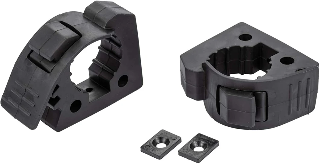 Rubber Clamp 1"-2.25" Mount Kit Car Accessories for Offroad 4X4 Parts