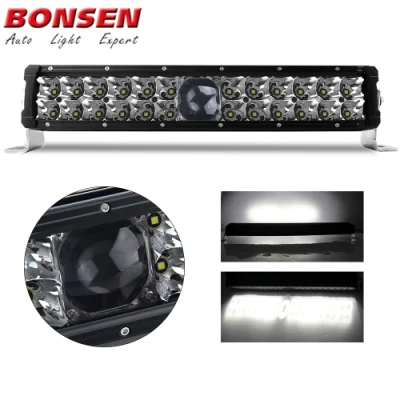 Camion ATV UTV 4X4 Bright 6000K IP68 2km Range 52 Pouces Spot Beam Laser Dual Row LED Light Bar Car