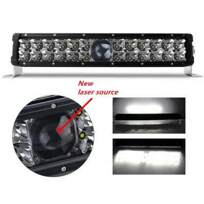 2020 Super Bright 2 Rangées Barra LED 4X4 Off Road Truck Laser LED Bar Light 1900m 22 pouces Laser LED Light Bar