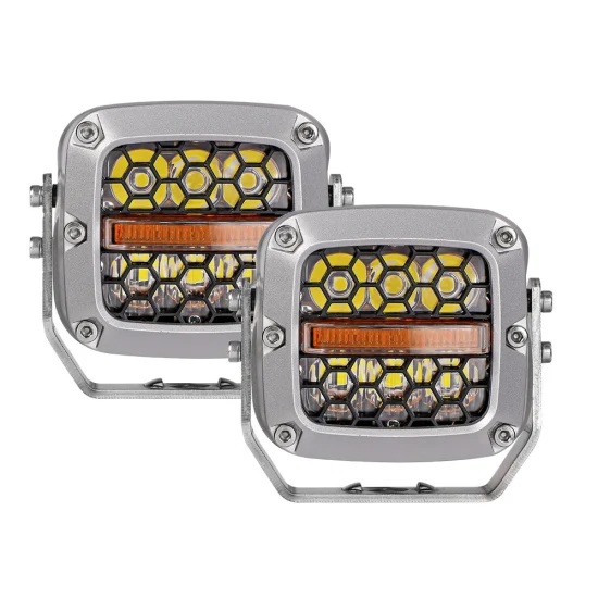 60W LED feux de travail conduite feu de brouillard DRL clignotant pour Jeep camion tout-terrain 4WD