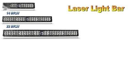 Auto Car Lase LED Bar 22 pouces de lumière 1900m Barra LED Camion hors route 4X4 Laser LED Light Bar